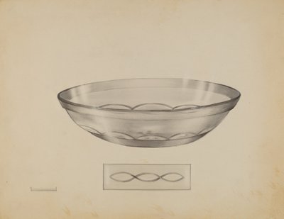 Płytkie naczynie, ok. 1936. autorstwa John Tarantino