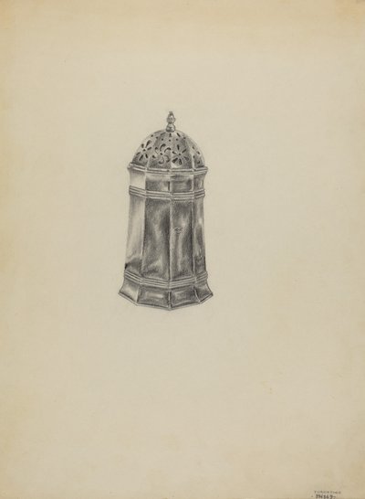 Srebrny Caster, ok. 1936. autorstwa John Tarantino
