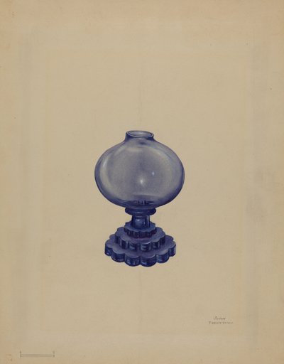 Lampa iskrowa, ok. 1936. autorstwa John Tarantino