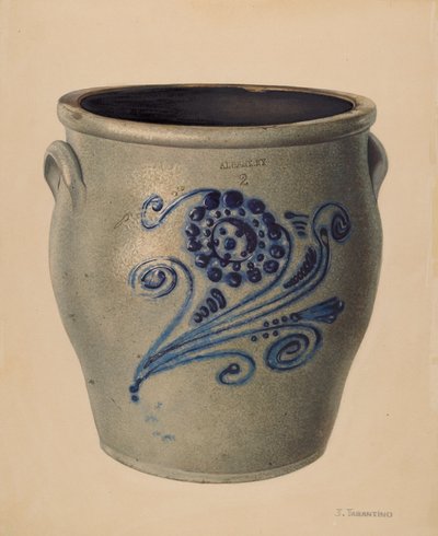 Dwugalonowy garnek, około. 1938. autorstwa John Tarantino