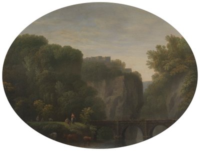 Uma ponte sobre o rio Wyepolish autorstwa John Taylor of Bath