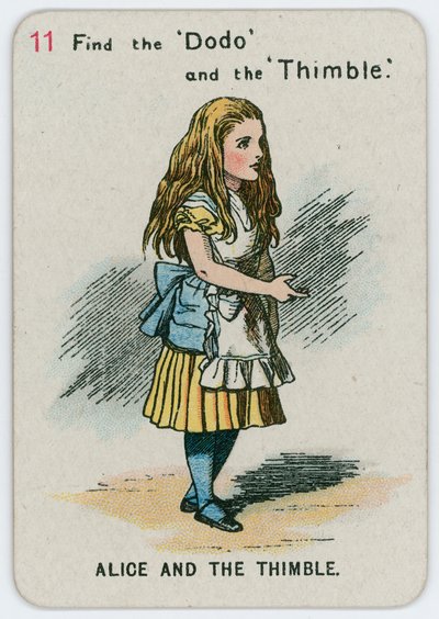 Alicja i Naparstek autorstwa John Tenniel