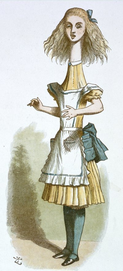 Alicja z długą szyją autorstwa John Tenniel
