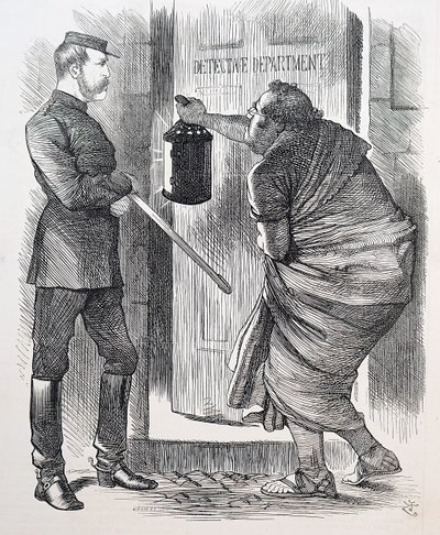 Karykatura Johna Tenniela autorstwa John Tenniel