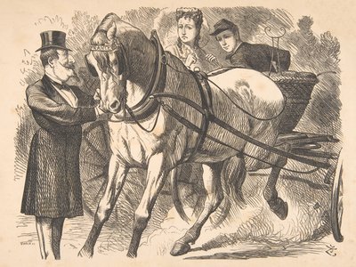 Easing the Curb Punch, 24 lipca 1869, 1869. autorstwa John Tenniel
