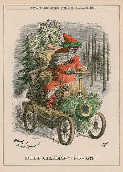 Święty Mikołaj – „Aktualne” autorstwa John Tenniel