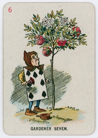 Ogrodnik Siedem autorstwa John Tenniel