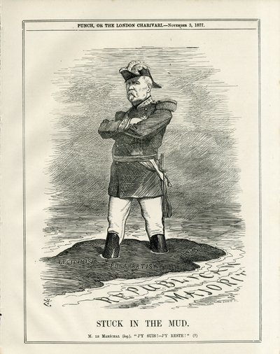 Ilustracja Johna Tenniela (1820-1914) w Punch autorstwa John Tenniel