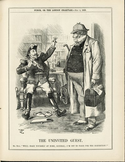 Ilustracja Johna Tenniela (1820-1914) w Punch autorstwa John Tenniel