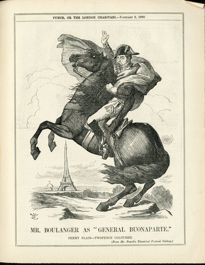 Ilustracja Johna Tenniela (1820-1914) w Punch autorstwa John Tenniel