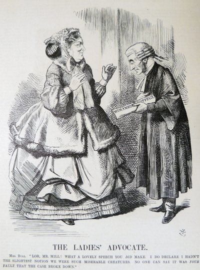 John Stuart Mill autorstwa John Tenniel
