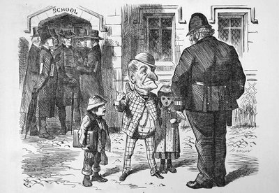 Pan Punch apeluje do Johna Bulla. autorstwa John Tenniel