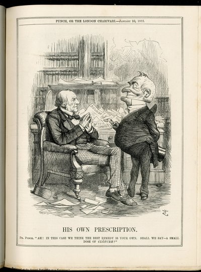Dziurkacz autorstwa John Tenniel