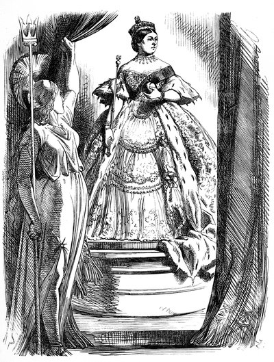 królowa Wiktoria autorstwa John Tenniel