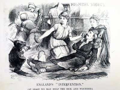 Wojna francusko-pruska. autorstwa John Tenniel