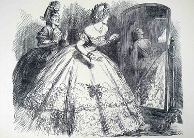 Nawiedzonej Pani. autorstwa John Tenniel