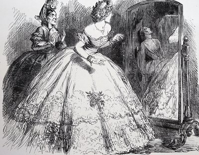Nawiedzonej Pani autorstwa John Tenniel
