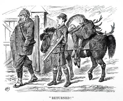 Wybory Khaki autorstwa John Tenniel