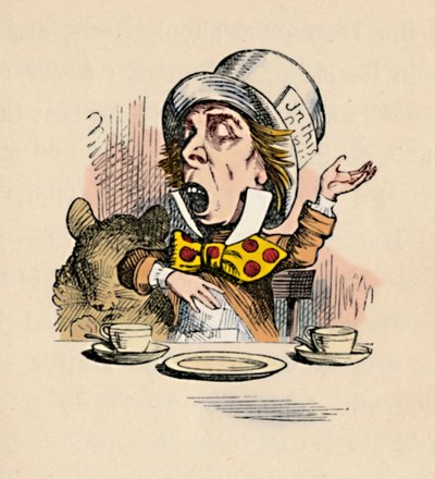 Szalony Kapelusznik, 1889 autorstwa John Tenniel