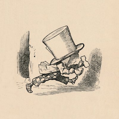Szalony Kapelusznik, w rozdziale Tarty, 1889 autorstwa John Tenniel