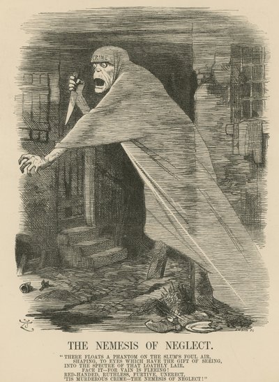 Nemezis zaniedbania autorstwa John Tenniel