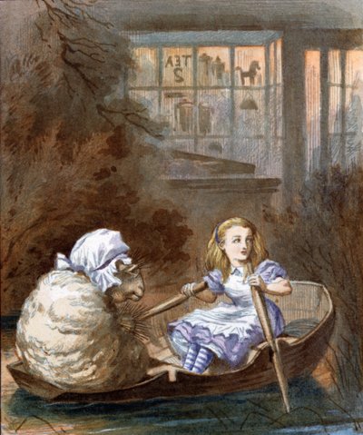 Nieznany obraz autorstwa John Tenniel