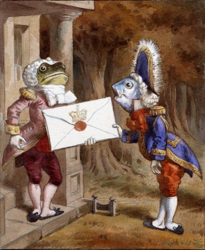 Nieznany obraz autorstwa John Tenniel