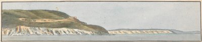 Dunmose, West by North (jeden z pięciu rysunków na jednym wierzchowcu) autorstwa John Thomas Serres