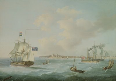 Wysyłka z Margate, 1825 autorstwa John Thomas Serres