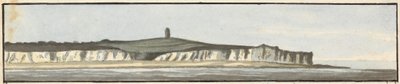 The South Foreland (um dos três desenhos em uma montagem)polonês autorstwa John Thomas Serres