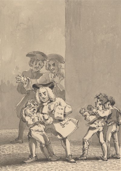 Hogarth śledzony przez Barry
