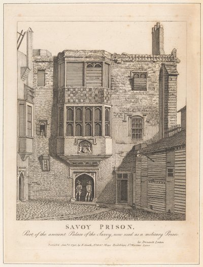 Więzienie Savoy autorstwa John Thomas Smith