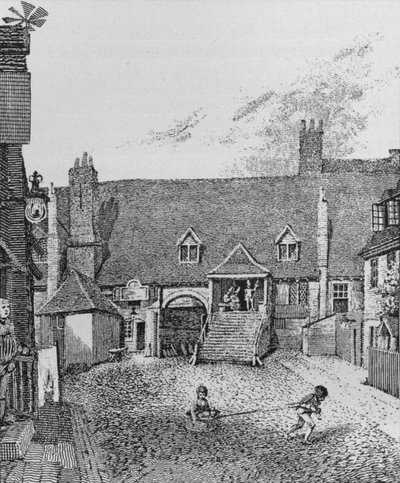 The Guard Room, Scotland Yard, Westminster, 1805 1911 autorstwa John Thomas Smith