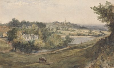 Dolina Zdrowia - Hampstead autorstwa John Thomas Smith