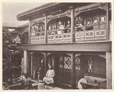 Dom mandaryna, Pekin autorstwa John Thomson