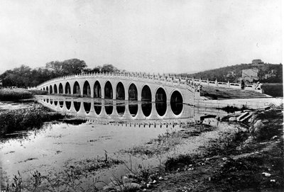 Chiny, most, ok. 1870 (zdjęcie) autorstwa John Thomson