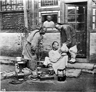 Chiny, brocanner czy miłośnik sztuki 1870 (zdjęcie) autorstwa John Thomson