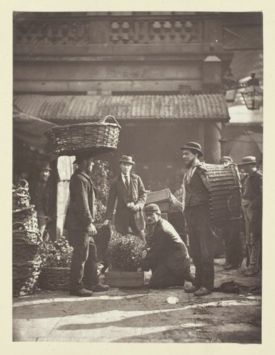 Robotnicy z Covent Garden autorstwa John Thomson