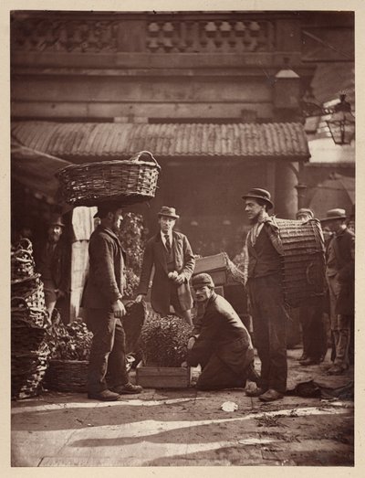 Robotnicy z Covent Garden autorstwa John Thomson