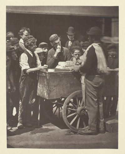 Lody za półpensa, 1881. autorstwa John Thomson