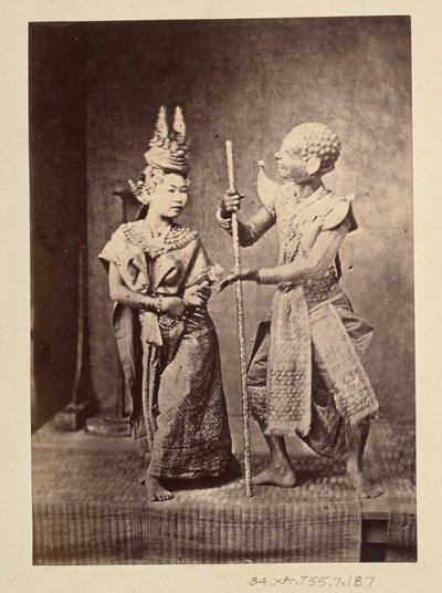 [Wykonawcy Khon] autorstwa John Thomson
