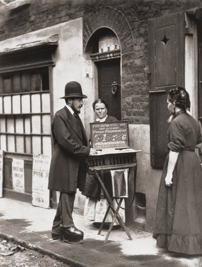 Street Doctor, z „Street Life in London”, J. Thomson i Adolphe Smith autorstwa John Thomson