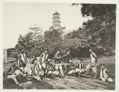Żołnierze tatarscy autorstwa John Thomson