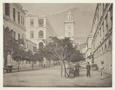 Wieża Zegarowa, Hong-Kong, ok. 1930 r. 1868. autorstwa John Thomson