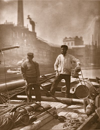 Robotnicy na „Silent Highway”, z „Street Life in London”, 1877-78 (woodburytype) autorstwa John Thomson