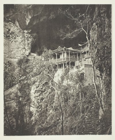 Klasztor Yuenfu autorstwa John Thomson