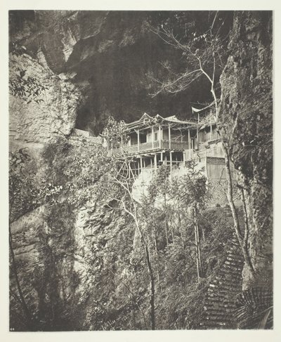 Klasztor Yuenfu, ok. 1930 r. 1868. autorstwa John Thomson