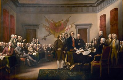 Deklaracja Niepodległości”, 1819. autorstwa John Trumbull