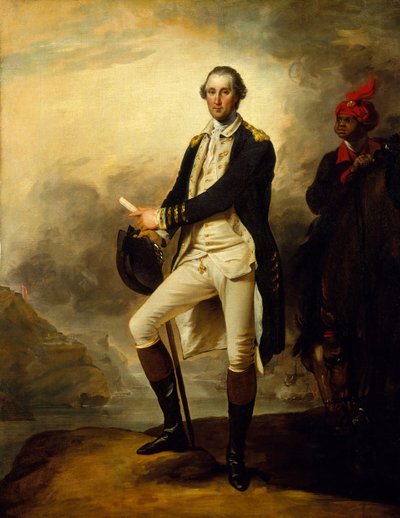 Jerzy Waszyngton, 1780. autorstwa John Trumbull