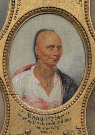„Dobry Peter”, wódz Indian Oneida (ok. 1717-1793) autorstwa John Trumbull